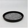 Buy cheap 7.6x11cm Brown Polyresin Bathroom Accessories Round Tumbler Bathroom Accessory White Net Print from wholesalers