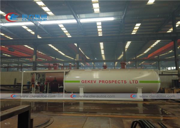 Buy cheap 5300 gallon 20000L 10MT LPG mobile filling station 10tons LPG skid station for African market from wholesalers