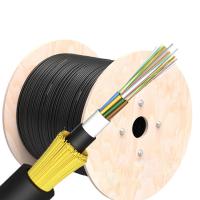 Buy cheap 96 Core 80m 100m G652D Non Metal ADSS Fiber Optic Cable product