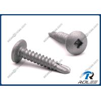 Buy cheap Disgo 410 Stainless Robertson Square Drive Truss Head Self-drilling Tek Screws product