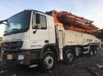 Hydraulic Machining Process Zoomlion 52m Used Concrete Truck Pump for High
