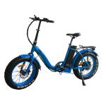 Mens Mini Folding Electric Hybrid Bike Orange 48v Electric Folding Bicycle With