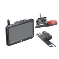 Buy cheap High Brightness DVR Wireless Reverse Camera System Metal Material Black Color product