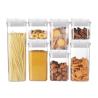 Buy cheap 7 Pcs Plastic Food Airtight Storage Containers With Lids Multiple Size from wholesalers