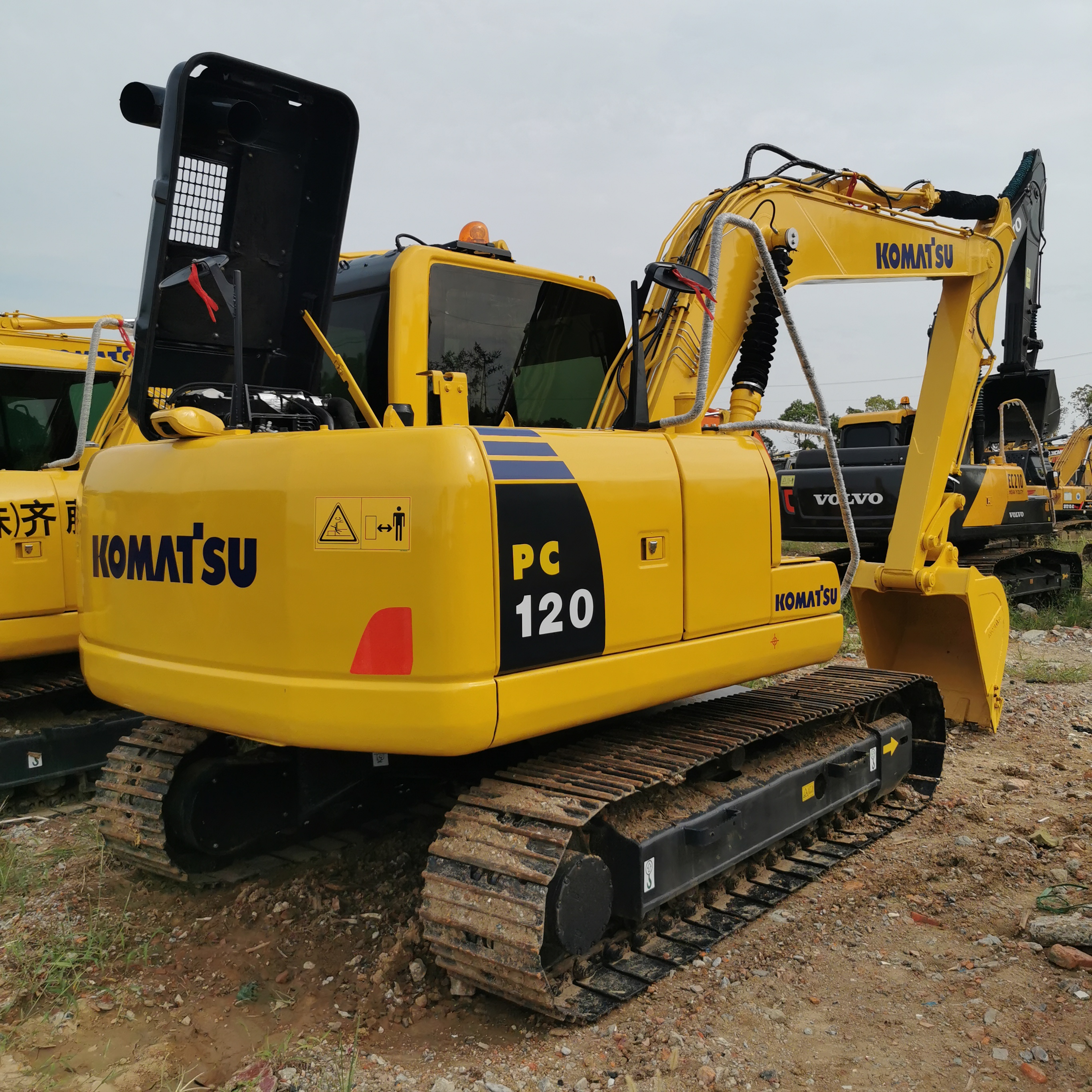 Used Komatsu PC 120 Mini Excavator PC120 Original Japan 64 kW at Sell