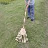 Buy cheap 9 Tine 120cm Bamboo Rake Handmade Eco Friendly Garden Rakes Harrow from wholesalers