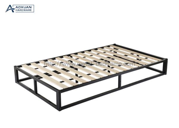 Buy cheap Q235 Iron Bed Box Frame , Queen Bed Frame No Box Spring Needed from wholesalers