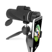 Buy cheap Sharp Clear Fixed Focus HD Mobile Phone Telescope 12x50 Monocular For Deer product