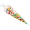 Buy cheap Clear Plastic Packaging Treat Bags , Cellophane Cone Sweet Bags from wholesalers