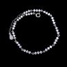 Buy cheap Classical White Silver Cubic Zirconia Bracelet For Woman Customized Size from wholesalers