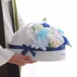 New Design Flower Box Baby Cradle Shape Box For Baby Birthday rose gift