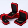 Buy cheap Handmade Noble Velvet Jewelry Box Round Corner Ring Case for Ear Stud Bracelet Pendant from wholesalers