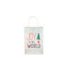 Buy cheap Fancy Decorative Printed Tiny Christmas Gift Bags Customized Logo Printing from wholesalers