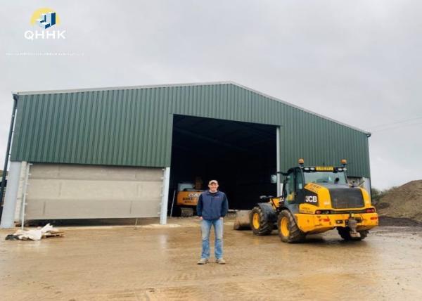 Buy cheap QHHK Steel Farm Storage Buildings Lightweight Metal Agricultural Buildings from wholesalers