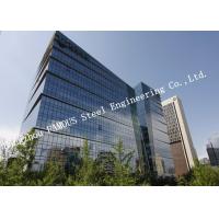 Buy cheap Aluminum Frame Insulation Double Glass Curtain Wall For Commercial Office Building product