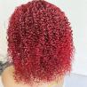 Buy cheap Colored Bob Front Lace Wig 13X4 Front Lace Wig Curl Human Hair Lace Wig 180% from wholesalers