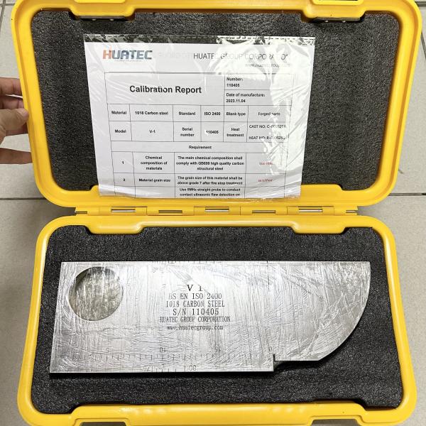 Buy cheap Carbon Steel UT Calibration Blocks 25mm Thickness For Accurate Measurements from wholesalers