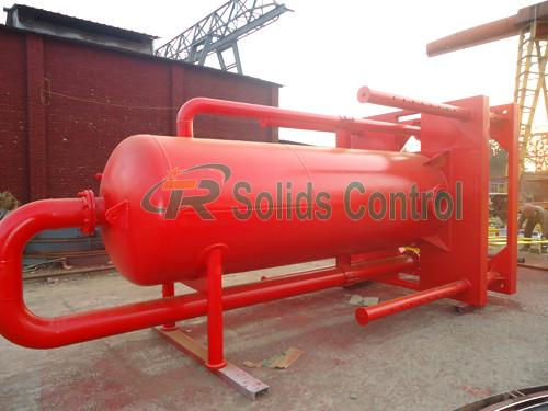 Buy cheap Well Drilling 180m3/H API Poor Boy Gas Separator from wholesalers