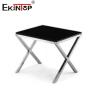 Buy cheap Contemporary Chic Glass And Steel Coffee Table Living Room Furniture from wholesalers