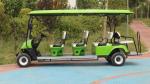 Green High End 6+2 Seater Lithium Battery Off Road Electric Golf Cart Supports