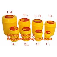 Buy cheap 3/5/8/10/15 liter square Sharp Container Sharp Box Medical sharps disposal container, Medical Materials & Accessories Pr product