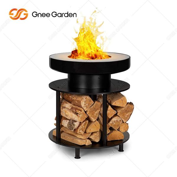 Buy cheap Outdoor Patio BBQ Fire Pit Grill Table Corten Steel Pre Rusted from wholesalers