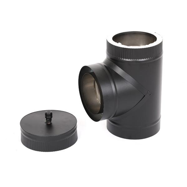 Buy cheap Powder Coating 90 Degree Flue Pipe High Tensile Strength Long Lifespan Custom from wholesalers