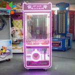 Coin Operated Pusher Claw Crane Machine Deck Mobile Toy Doll Machine