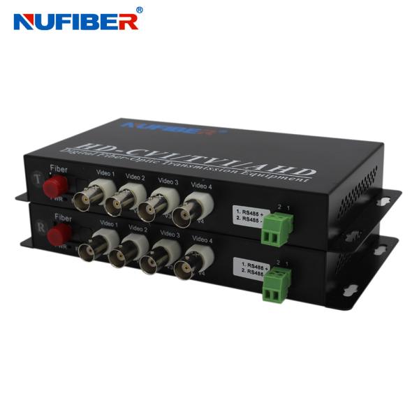 Buy cheap 1080P Fiber Video Converter 4BNC 20km Distance ROHS Approved from wholesalers