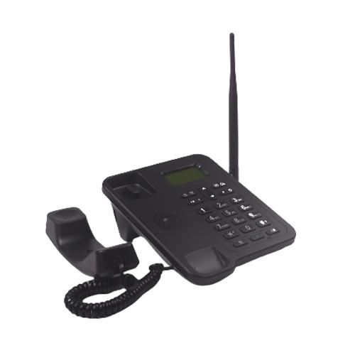 Buy cheap Lithium Battery Landline Desk Phone 2 Sim 850MHz Gsm Wireless Desktop Phone from wholesalers