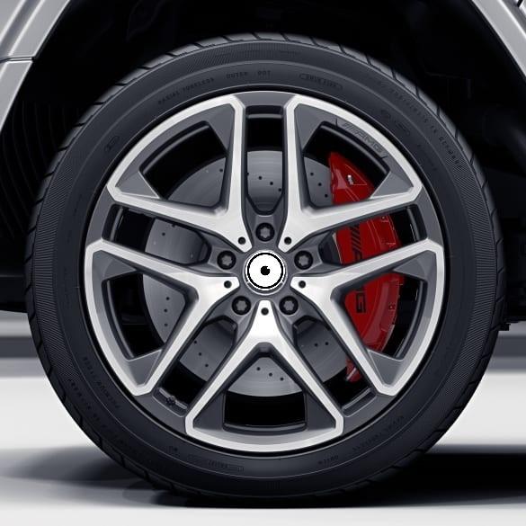 Buy cheap Amg G-Class 5 Double Spoke Grey Genuine 21 Inch Alloy Rims For Mercedes Benz from wholesalers