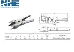 Square Or Round Air Nipper Cutting 0.02 - 2.0 Copper Wire C45+WIB-C