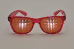 OEM / ODM Colored Frame Diffraction 3D Fireworks Glasses For Travel Site