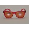 Buy cheap Orange 3D Fireworks Glasses With Amber Diffraction Grating Film from wholesalers