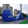 Buy cheap New Fashion Blue Commercial Giant Inflatable Slide For Adult And Kids from wholesalers