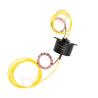 Buy cheap Integrated Fiber Optic Slip Ring Solutions 1 Optical Fiber 2 Circuit 3A from wholesalers