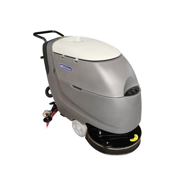Buy cheap 18 Inch Commercial Walk Behind Floor Scrubbers Dycon Grey Color Huge Tank Lower Cleaning Expenses from wholesalers