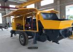 Ready Mix Peristaltic Concrete Pump , Electric Mini Concrete Pump Machine