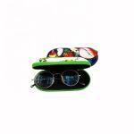 Custom Logo Cartoon Reading Glasses Case Ellipsoid Shape 149*62*52mm