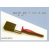 Buy cheap Plastic handle pure natural bristle Chinese bristle synthetic mix paint brush No.3012 from wholesalers