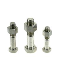 Buy cheap 1/2" 316 Stainless Steel Hex Bolts ASTM A193 Grade B8M Class 2 product