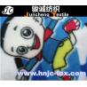 Buy cheap Paper Print Cartoon Animal Velboa Fabric for baby sleepwear from wholesalers