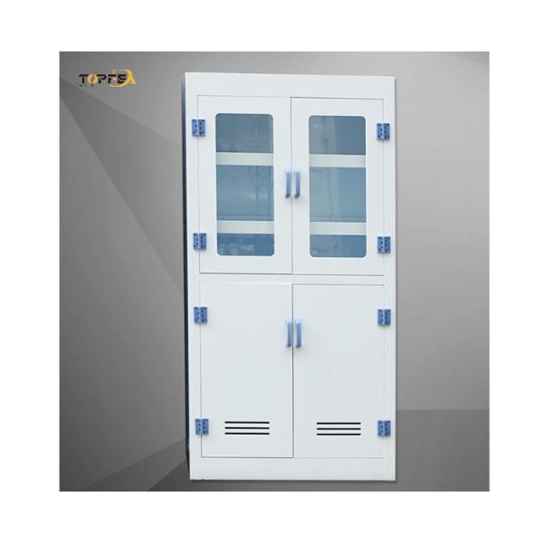 Buy cheap PP Corrosive Chemical Cabinet , Fireproof Powder Coated Lab Storage Cabinet from wholesalers
