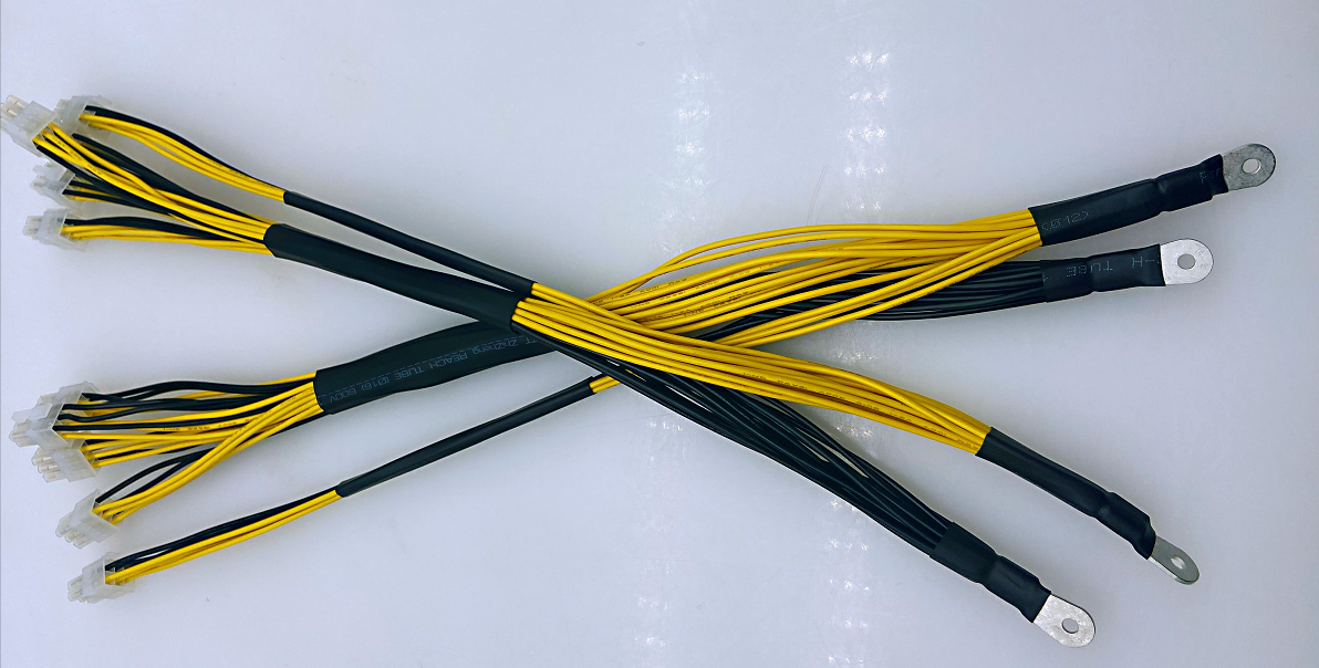 Wholesale sales PSU Cable 5 pcs 6Pin Connectors power supply Cable 18AWG 41*0.16TS