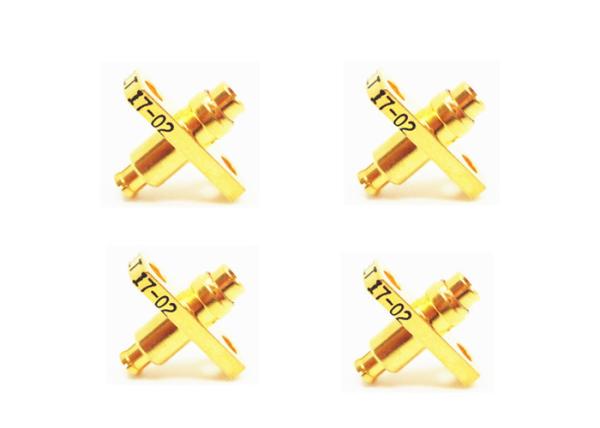 Buy cheap Female Board To Board SMPM RF Connector 2 Holes Flanges Mount RoHS Compliant from wholesalers