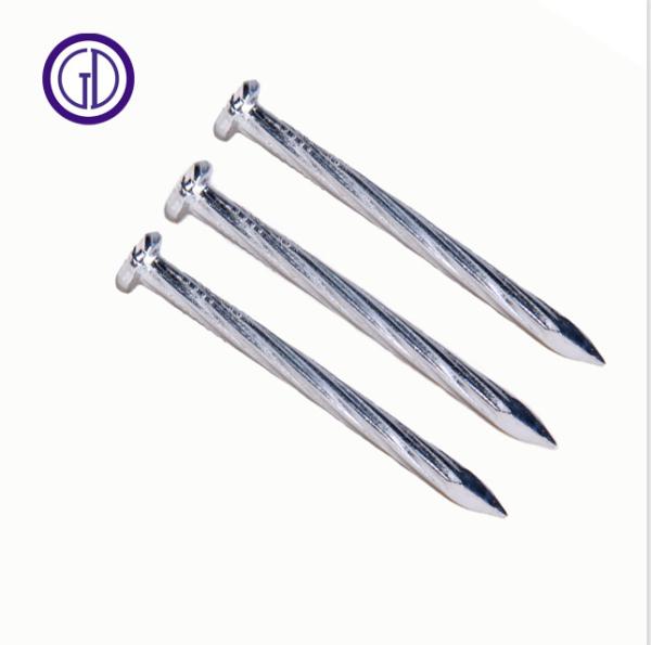 Buy cheap Zinc Steel Twisted Shank Nails Electro Galvanized For Building from wholesalers