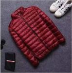 Duck Down Filled Puffer Jackets Multi Coloured Outdoor Light Warm Standing