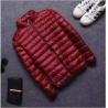 Buy cheap Blank Hooded Warm Down Jacket Casual Lightweight Winter Men Jackets from wholesalers