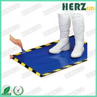 Buy cheap Sticky Disposable ESD Rubber Mat PE Film Material 30 Layer For Clean Room product