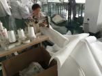 Polyester PE Nonwoven Filter Cloth bag 2.2m Needle Punched